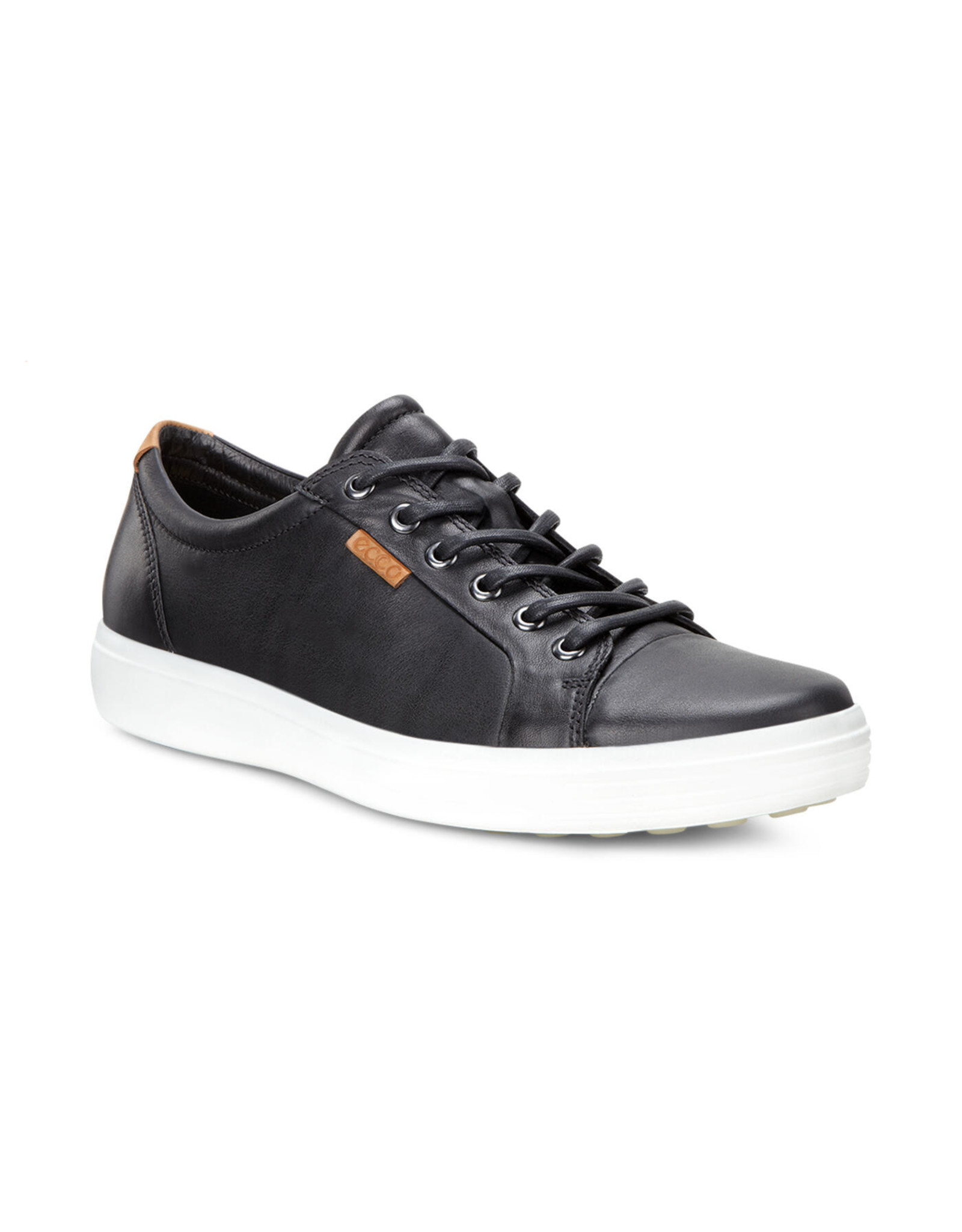 ECCO MEN'S SOFT 7 SNEAKER-BLACK