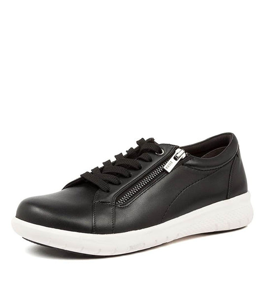 ZIERA WOMEN'S SOLAR-BLACK/WHITE SOLE
