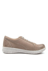 ZIERA WOMEN'S SOLAR-TAUPE LEATHER