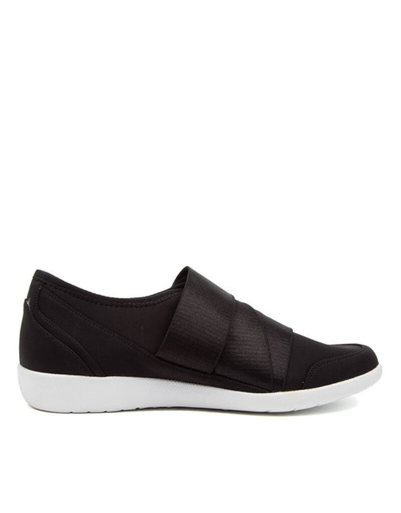 ZIERA WOMEN'S URBAN-BLACK/WHITE SOLE MESH
