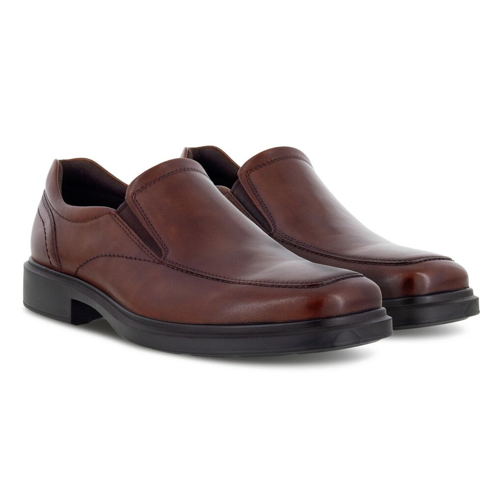 ECCO MEN'S HELSINKI 2.0 APRON TOE SLIP-ON-COGNAC
