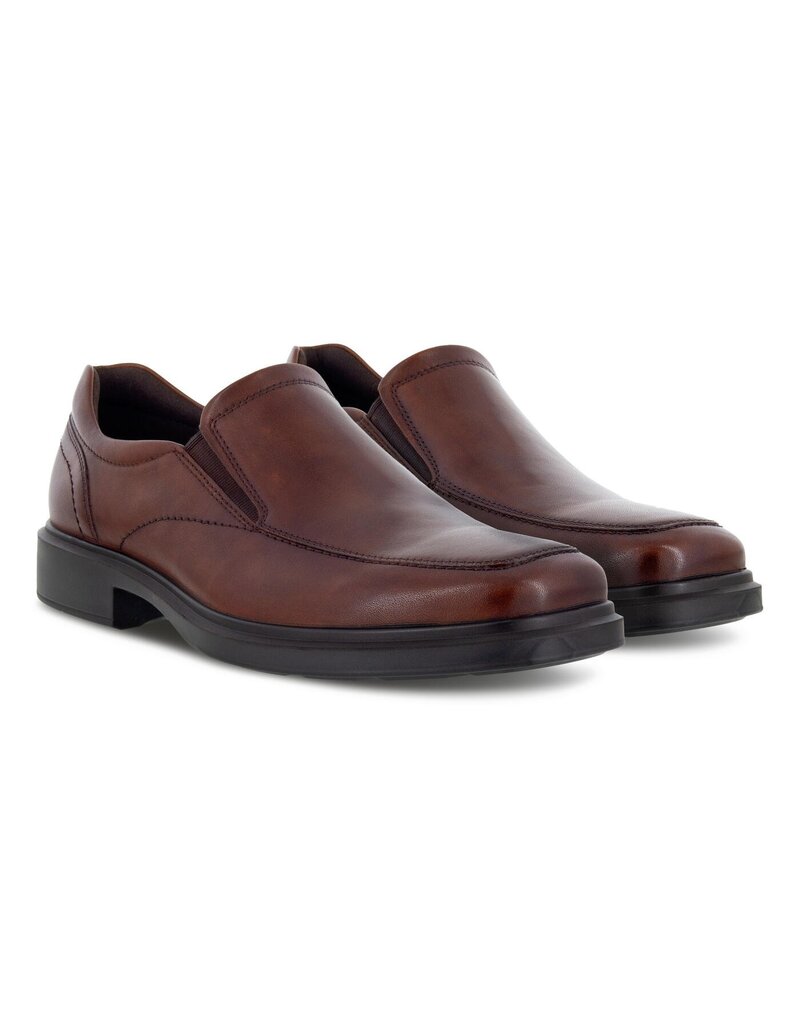 ECCO MEN'S HELSINKI 2.0 APRON TOE SLIP-ON-COGNAC