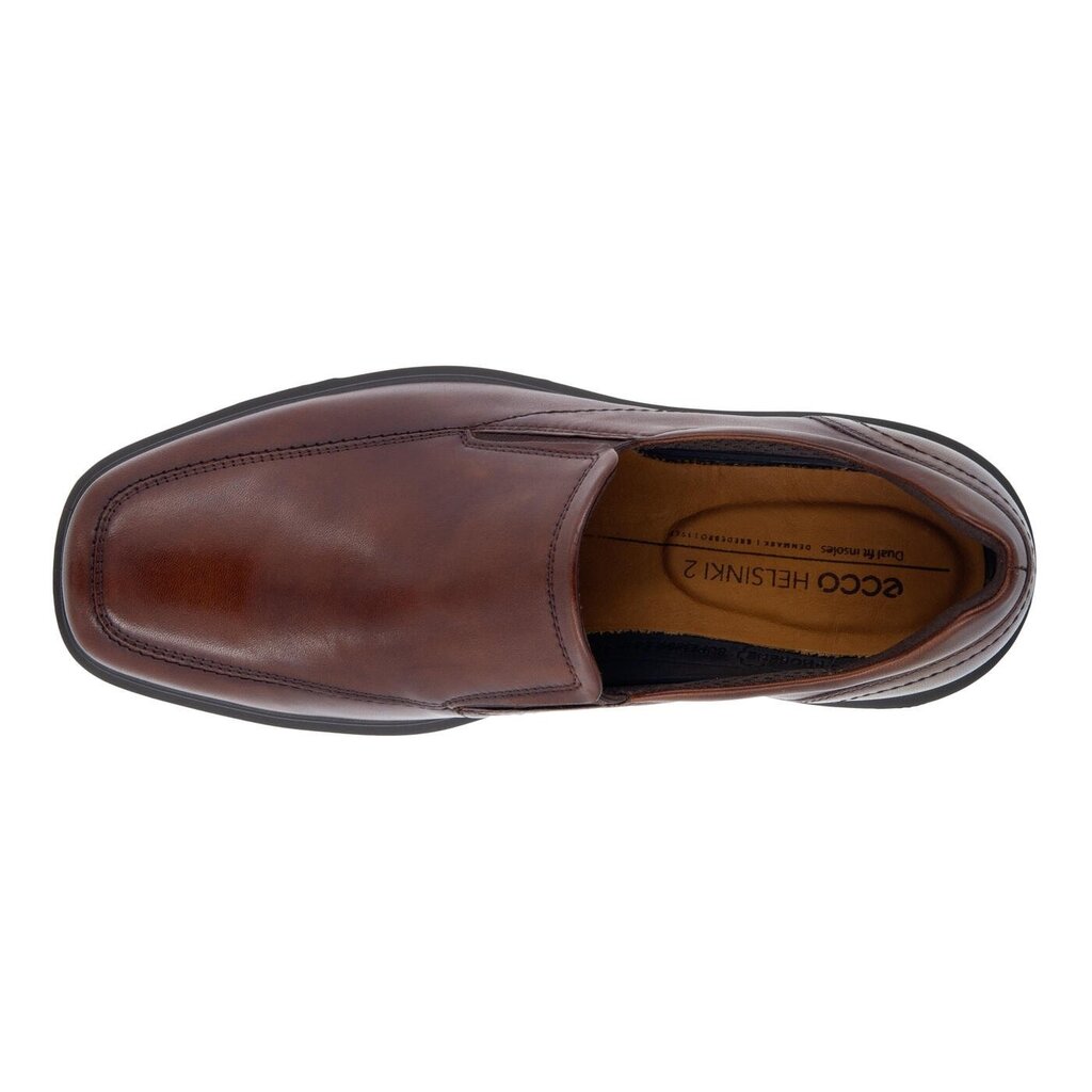 ECCO MEN'S HELSINKI 2.0 APRON TOE SLIP-ON-COGNAC