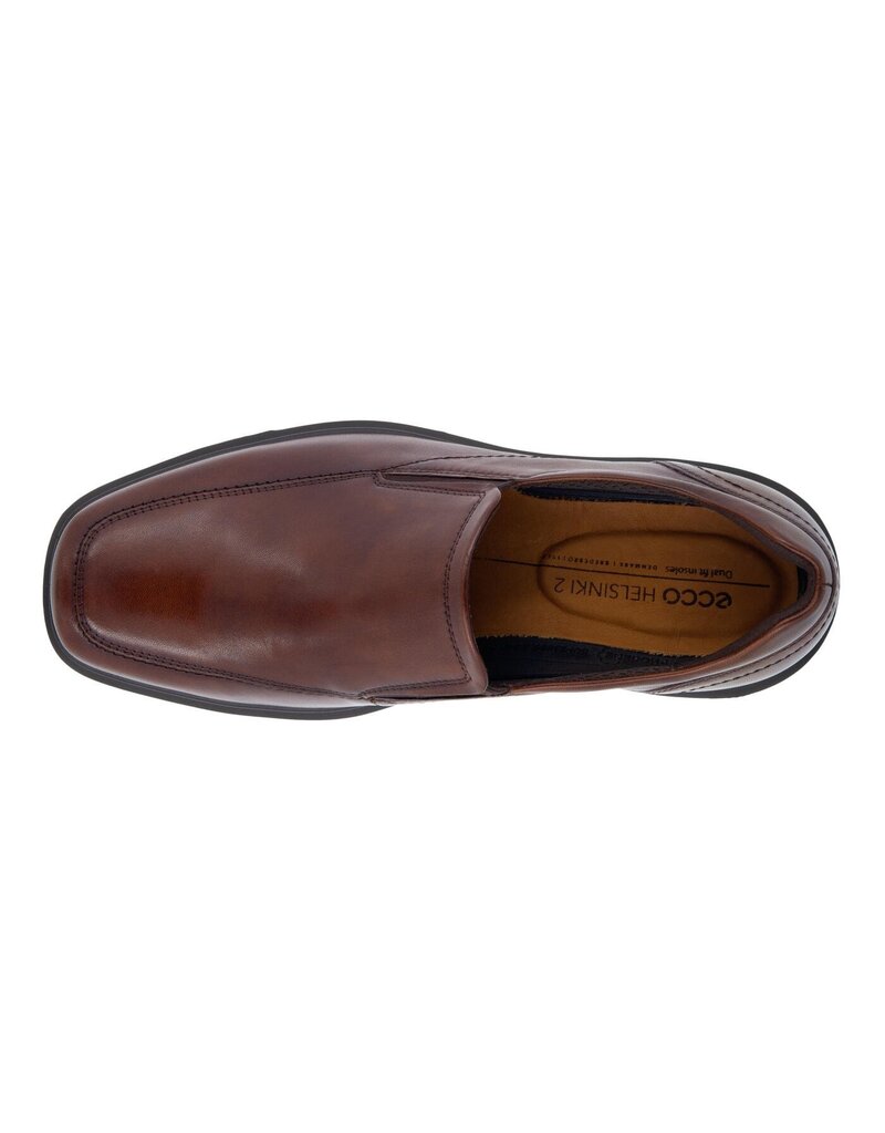 ECCO MEN'S HELSINKI 2.0 APRON TOE SLIP-ON-COGNAC
