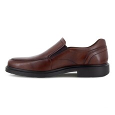 ECCO MEN'S HELSINKI 2.0 APRON TOE SLIP-ON-COGNAC