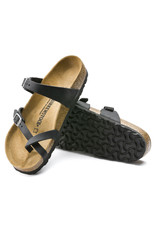 BIRKENSTOCK MAYARI OILED LEATHER-BLACK