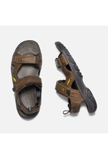 KEEN MEN'S TARGHEE III OPEN TOE SANDAL-BISON/MULCH