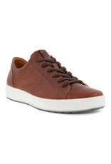 ECCO MEN'S SOFT 7 CITY SNEAKER-COGNAC