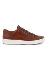 ECCO MEN'S SOFT 7 CITY SNEAKER-COGNAC