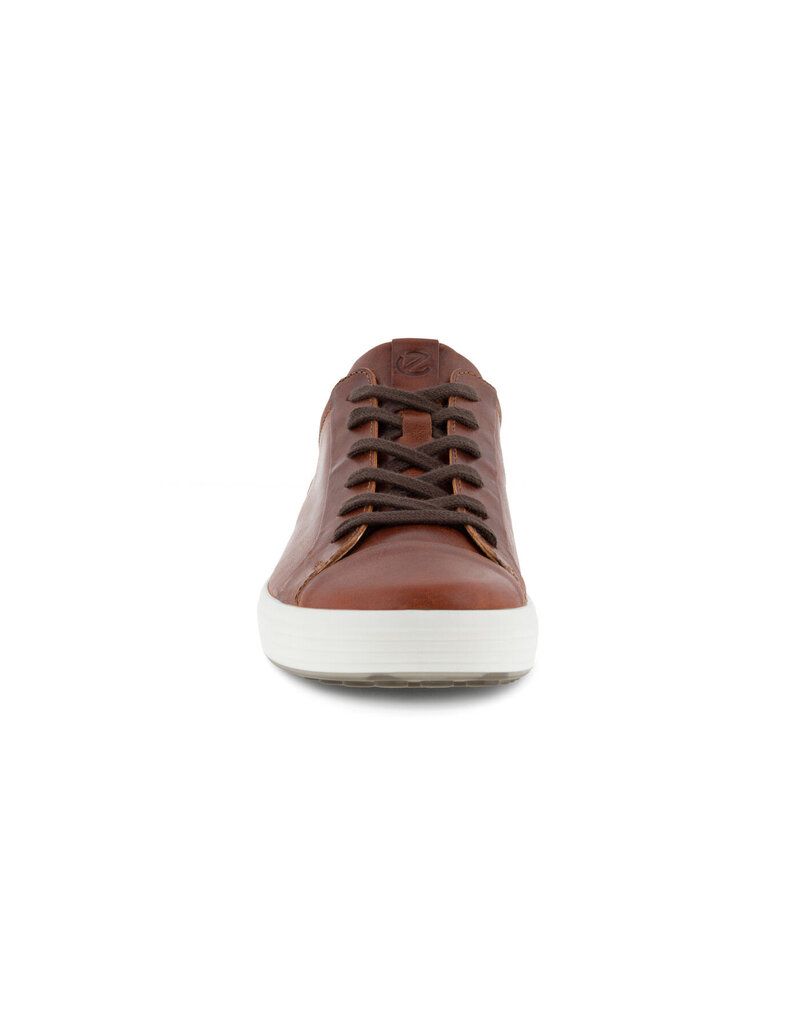 ECCO MEN'S SOFT 7 CITY SNEAKER-COGNAC