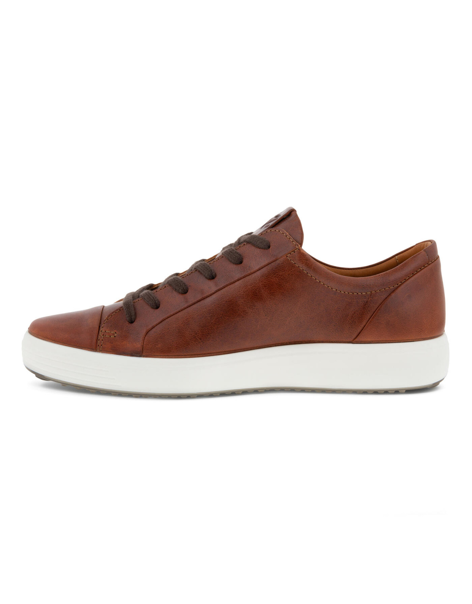 ECCO MEN'S SOFT 7 CITY SNEAKER-COGNAC