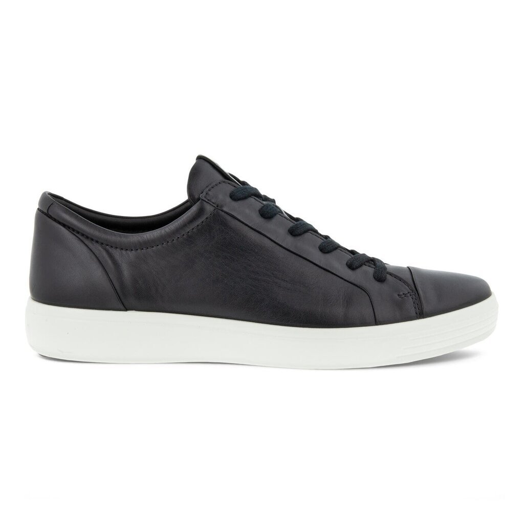 ECCO MEN'S SOFT 7 CITY SNEAKER-BLACK