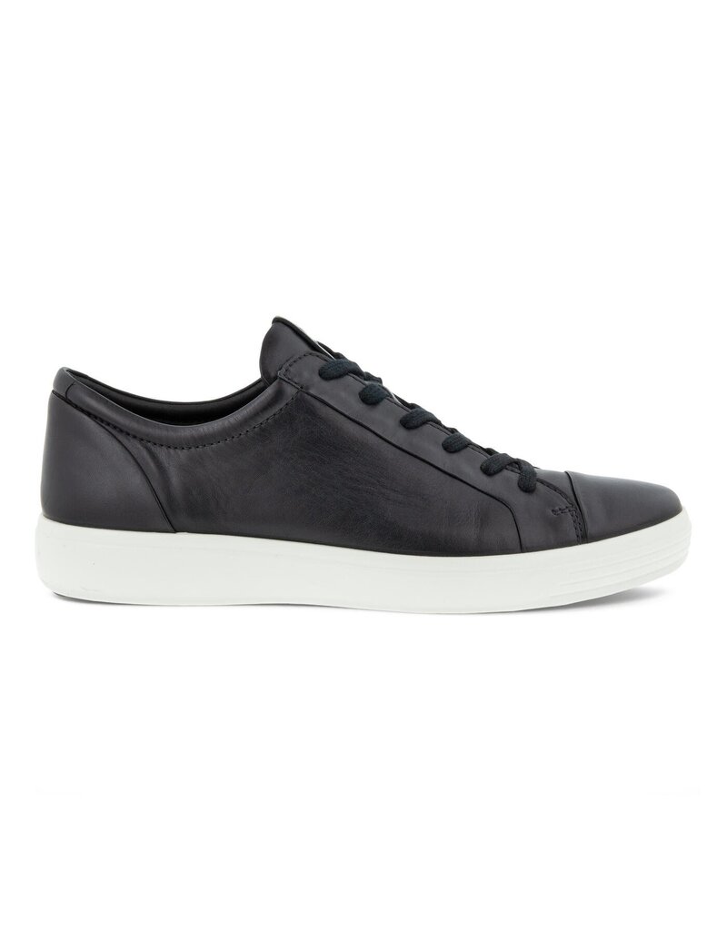 ECCO MEN'S SOFT 7 CITY SNEAKER-BLACK