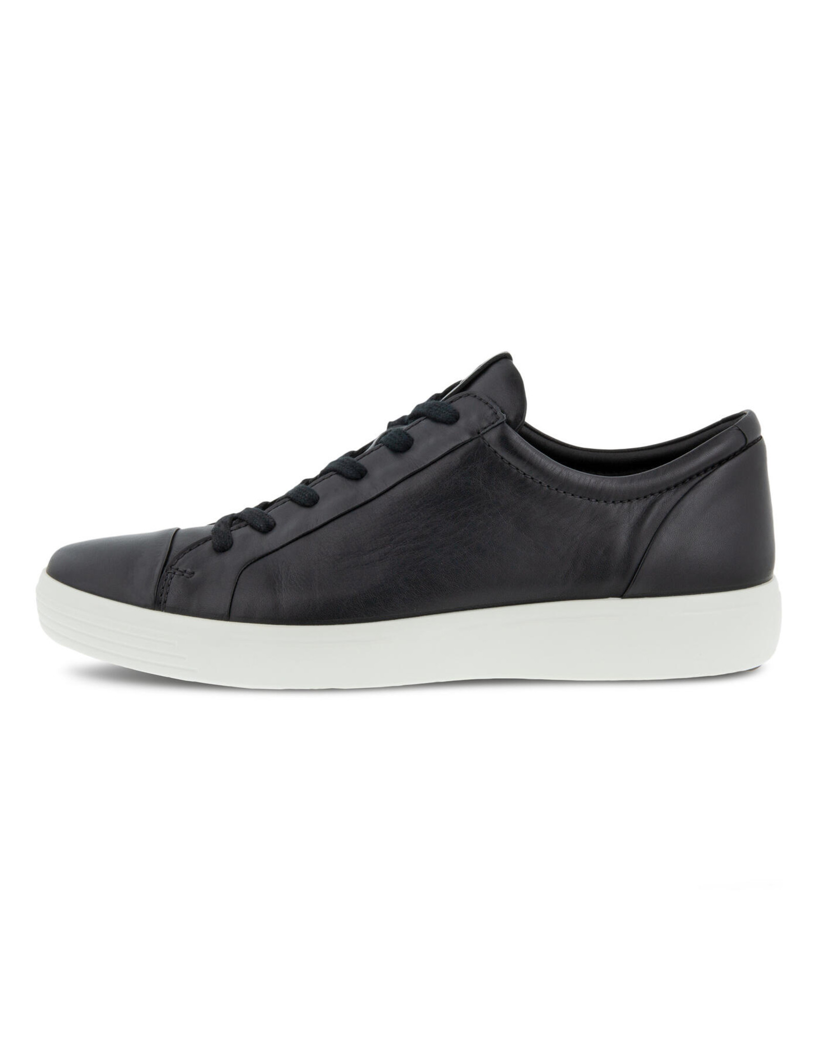 ECCO MEN'S SOFT 7 CITY SNEAKER-BLACK