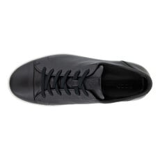 ECCO MEN'S SOFT 7 CITY SNEAKER-BLACK