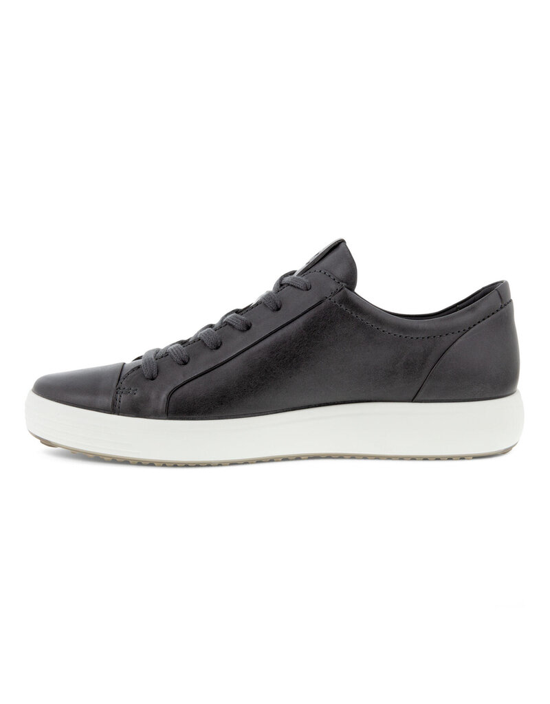 ECCO MEN'S SOFT 7 CITY SNEAKER-TITANIUM