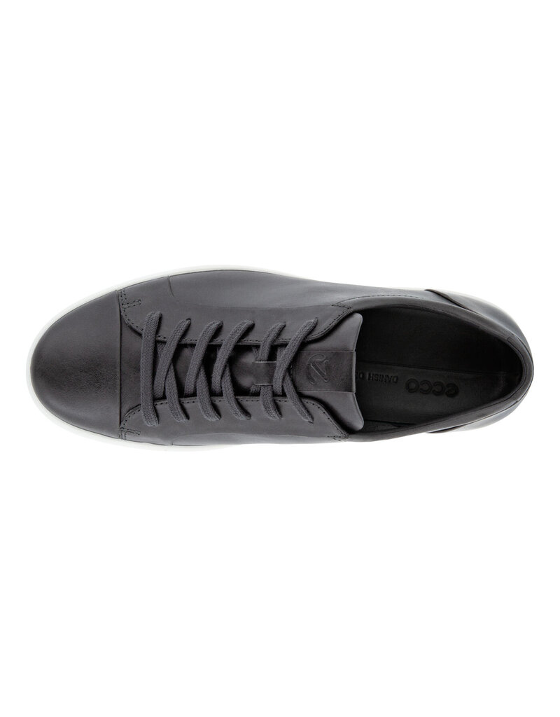ECCO MEN'S SOFT 7 CITY SNEAKER-TITANIUM