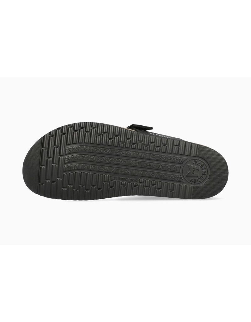 MEPHISTO WOMEN'S HELEN NUBUCK SANDAL-BLACK