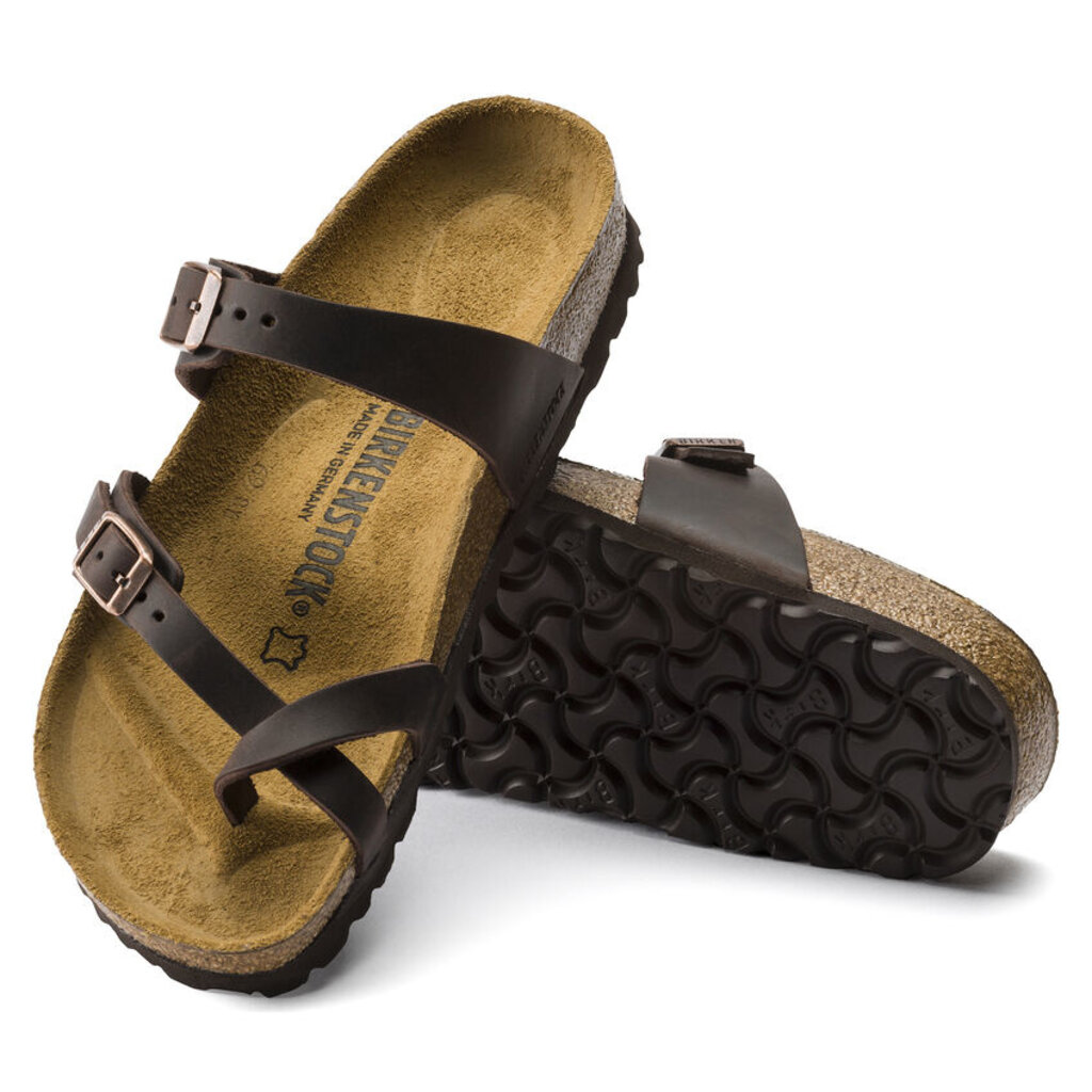 BIRKENSTOCK MAYARI OILED LEATHER-HABANA