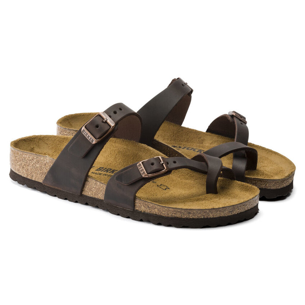 BIRKENSTOCK MAYARI OILED LEATHER-HABANA