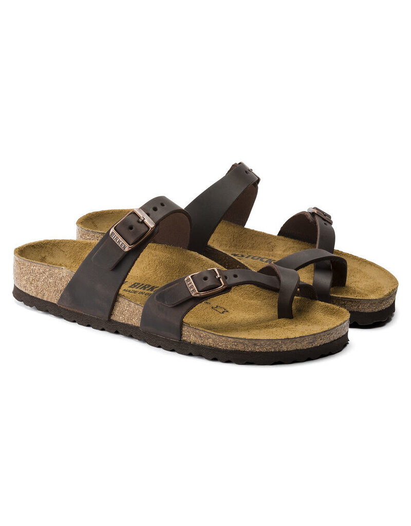 BIRKENSTOCK MAYARI OILED LEATHER-HABANA
