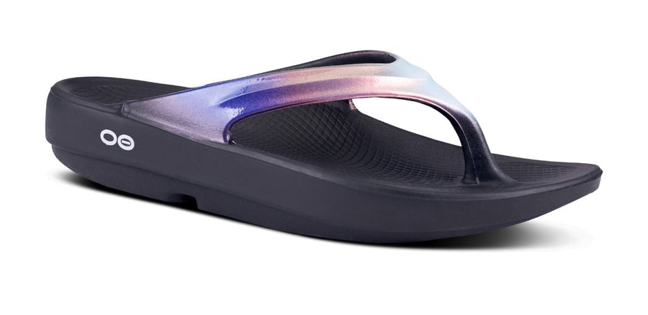 OOFOS WOMEN'S OOLALA LUXE SANDAL-CALYPSO