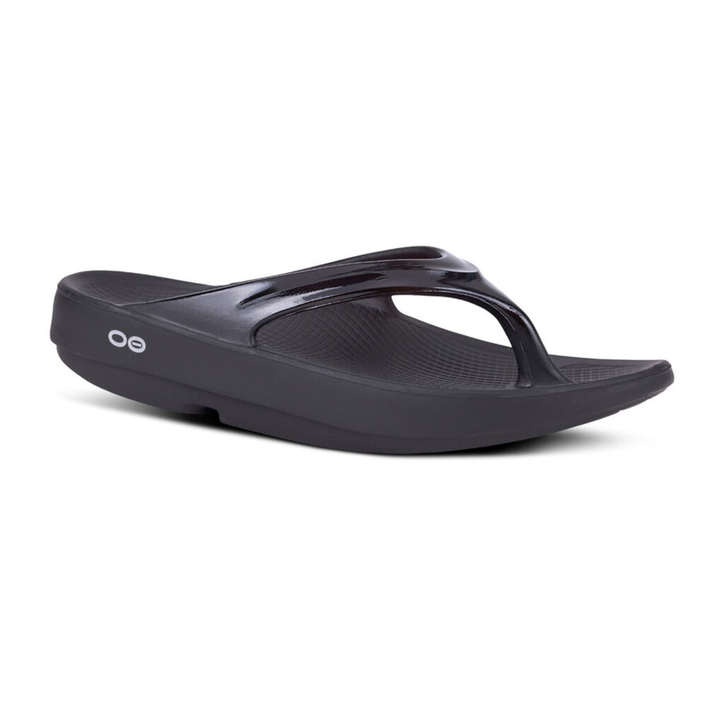 OOFOS WOMEN'S OOLALA SANDAL-BLACK