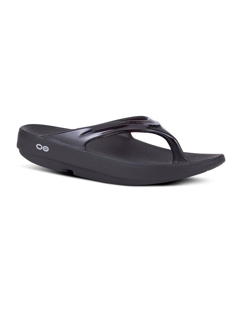 OOFOS WOMEN'S OOLALA SANDAL-BLACK