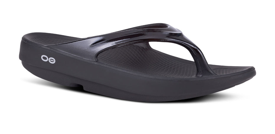 OOFOS WOMEN'S OOLALA SANDAL-BLACK