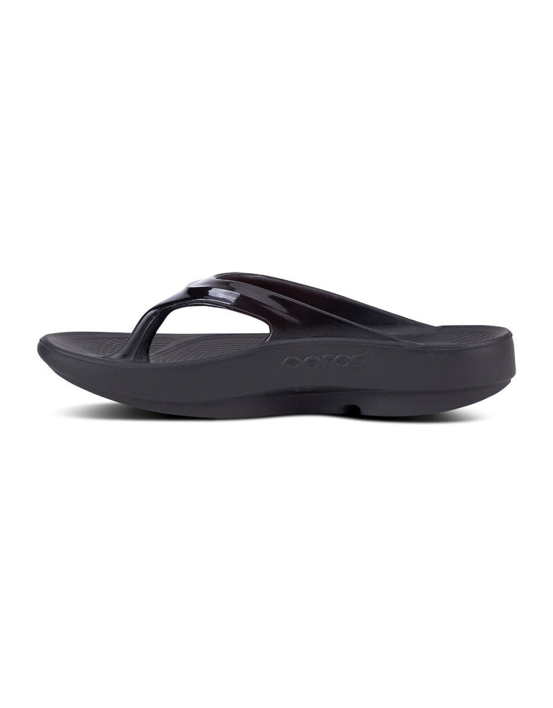 OOFOS WOMEN'S OOLALA SANDAL-BLACK