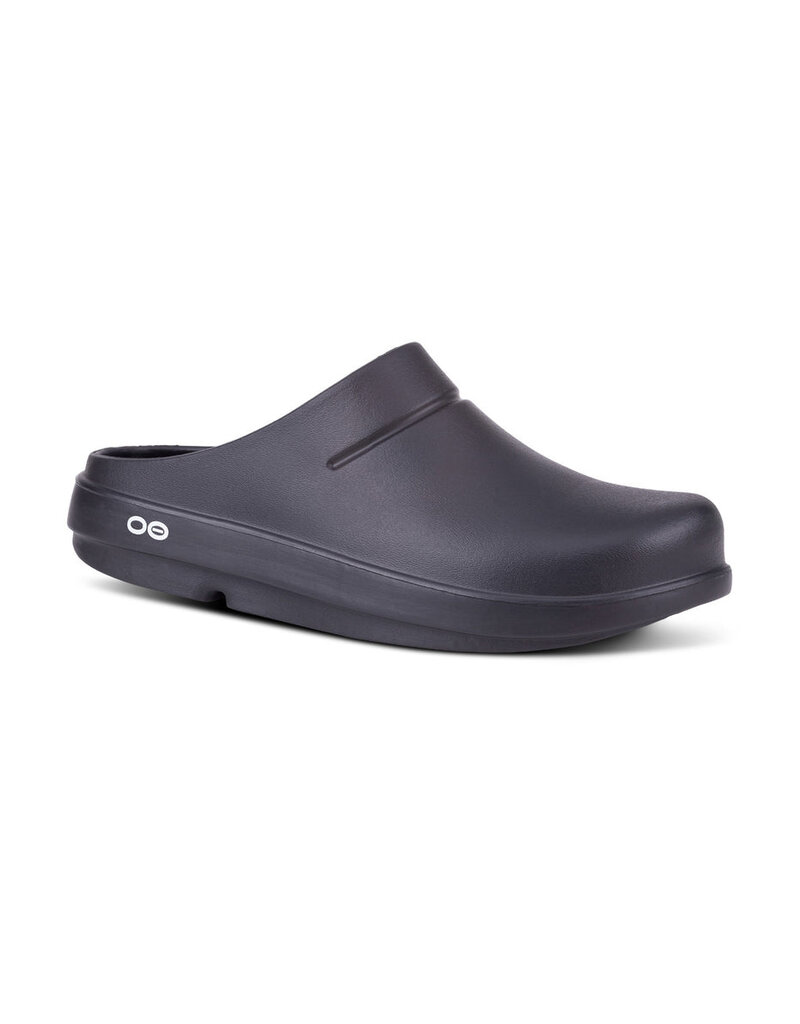 OOFOS OOCLOOG CLOG-BLACK