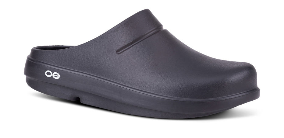 OOFOS OOCLOOG CLOG-BLACK