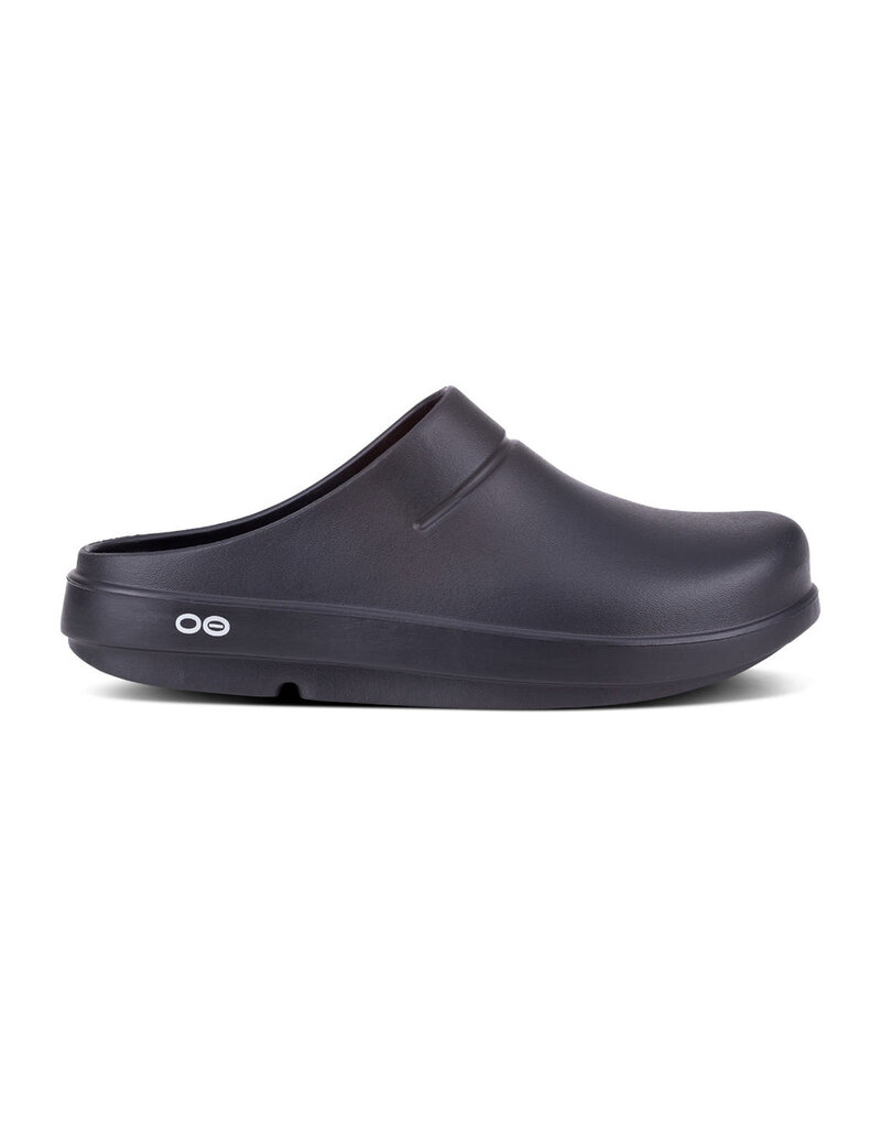 OOFOS OOCLOOG CLOG-BLACK