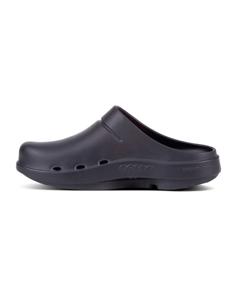 OOFOS OOCLOOG CLOG-BLACK
