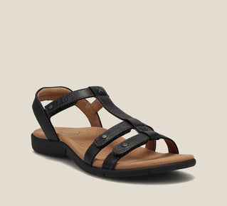 TAOS WOMEN'S TROPHY 2 SANDAL-BLACK