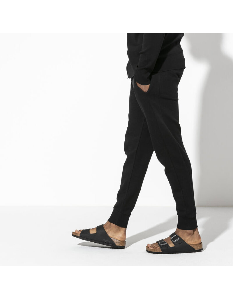 BIRKENSTOCK ARIZONA OILED LEATHER-BLACK