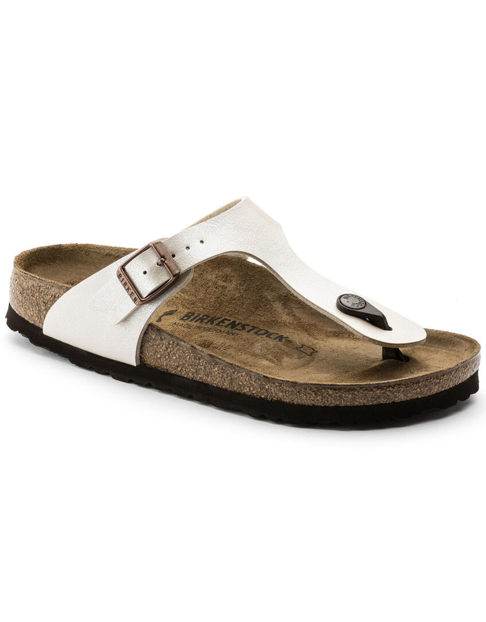 BIRKENSTOCK GIZEH BIRKO-FLOR-GRACEFUL PEARL WHITE