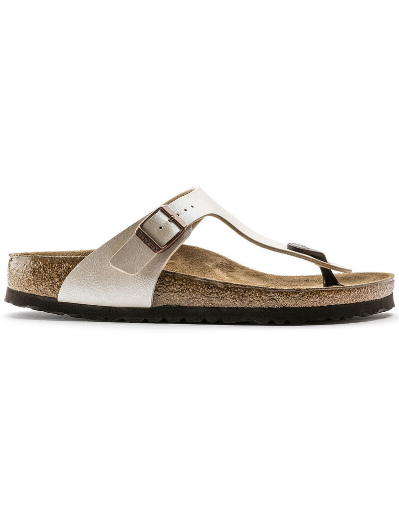 BIRKENSTOCK GIZEH BIRKO-FLOR-GRACEFUL PEARL WHITE