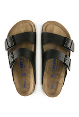 BIRKENSTOCK ARIZONA SOFT FOOTBED BIRKO-FLOR-BLACK