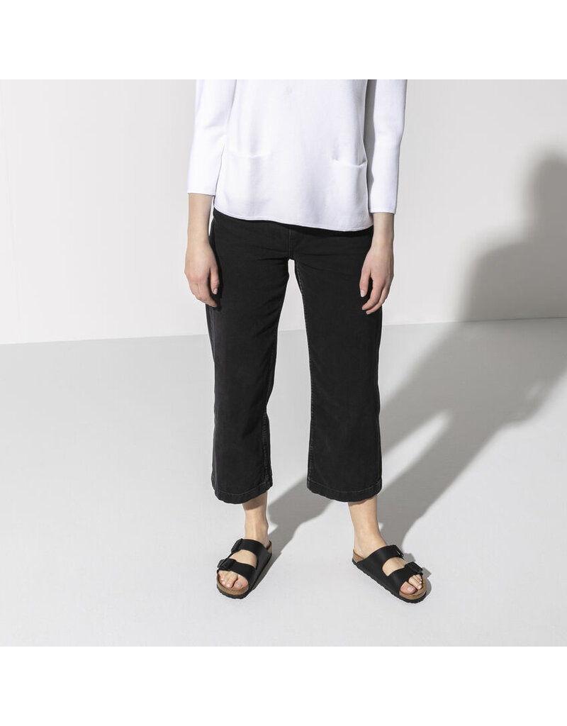 BIRKENSTOCK ARIZONA SOFT FOOTBED BIRKO-FLOR-BLACK