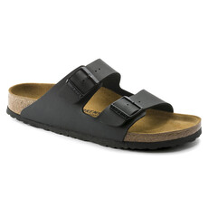 BIRKENSTOCK ARIZONA BIRKO-FLOR-BLACK - BEND SHOE CO