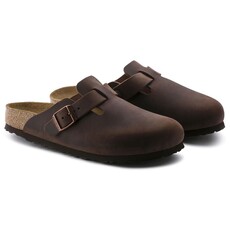 BIRKENSTOCK BOSTON SOFT FOOTBED OILED LEATHER-HABANA | BEND SHOE CO