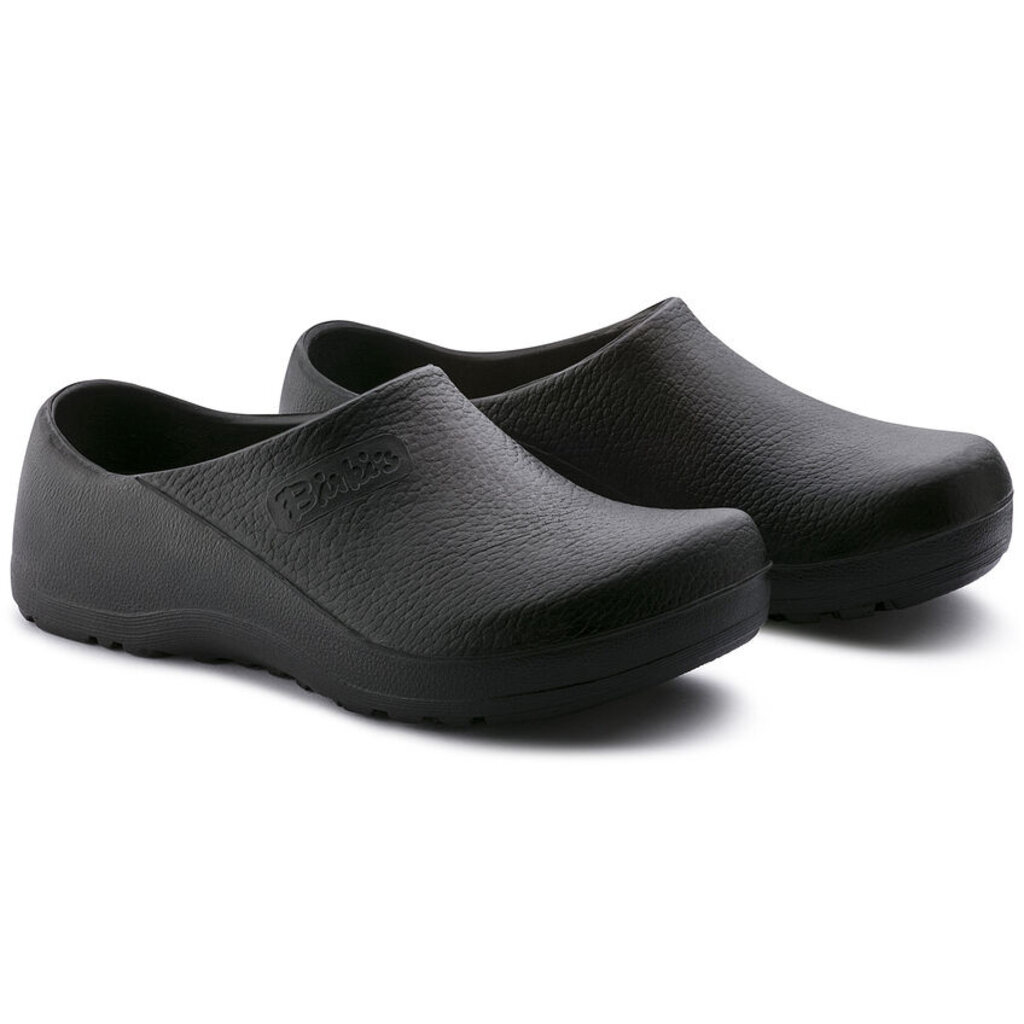 BIRKENSTOCK PROFI-BIRKI POLYURETHANE-BLACK