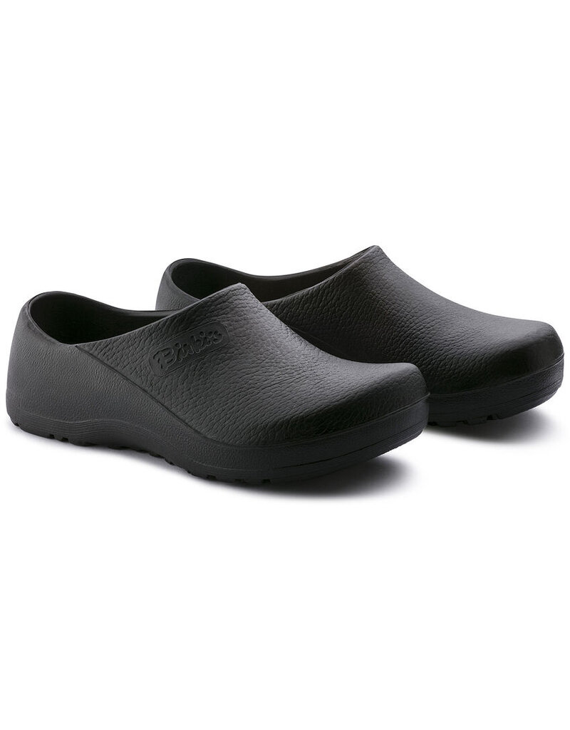 BIRKENSTOCK PROFI-BIRKI POLYURETHANE-BLACK