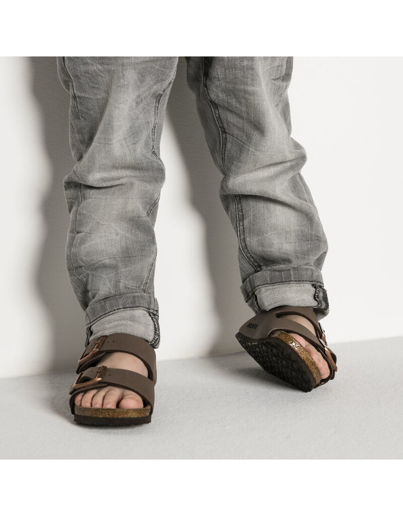 BIRKENSTOCK ARIZONA KIDS BIRKO-FLOR-MOCHA
