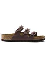 BIRKENSTOCK FLORIDA SOFT FOOTBED OILED LEATHER-HABANA