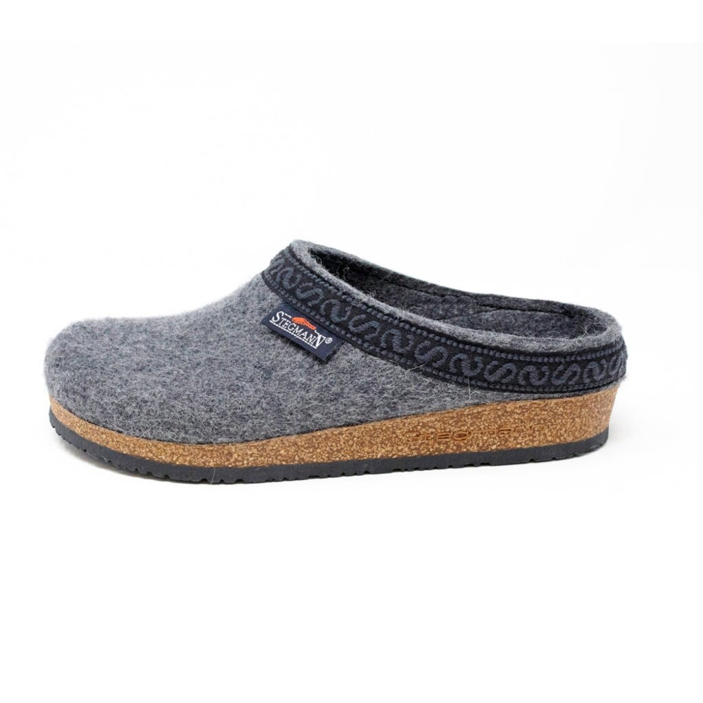 STEGMANN WOMEN'S ORIGINAL 108 WOOL CLOG-GREY