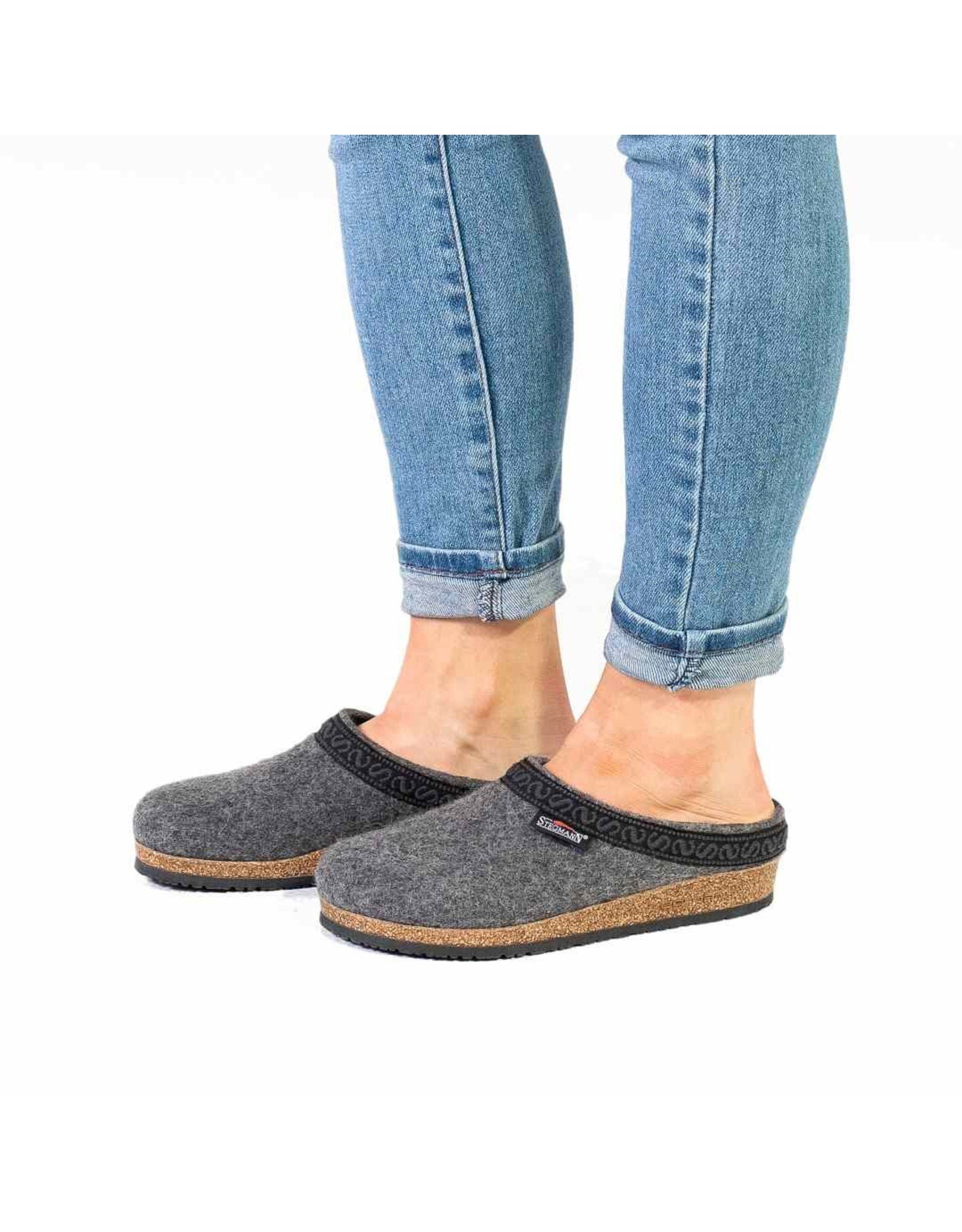 STEGMANN WOMEN'S ORIGINAL 108 WOOL CLOG-GREY