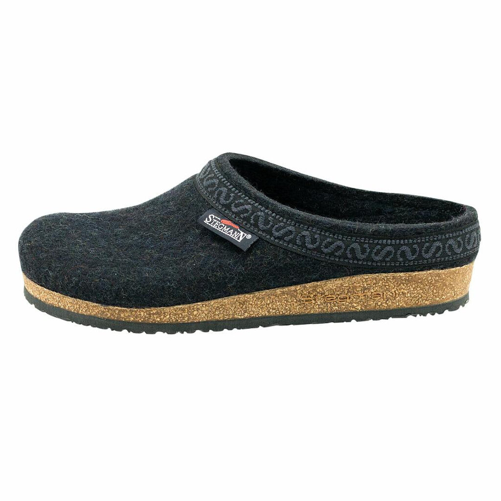 STEGMANN MEN'S ORIGINAL 108WOOL CLOG-GRAPHITE