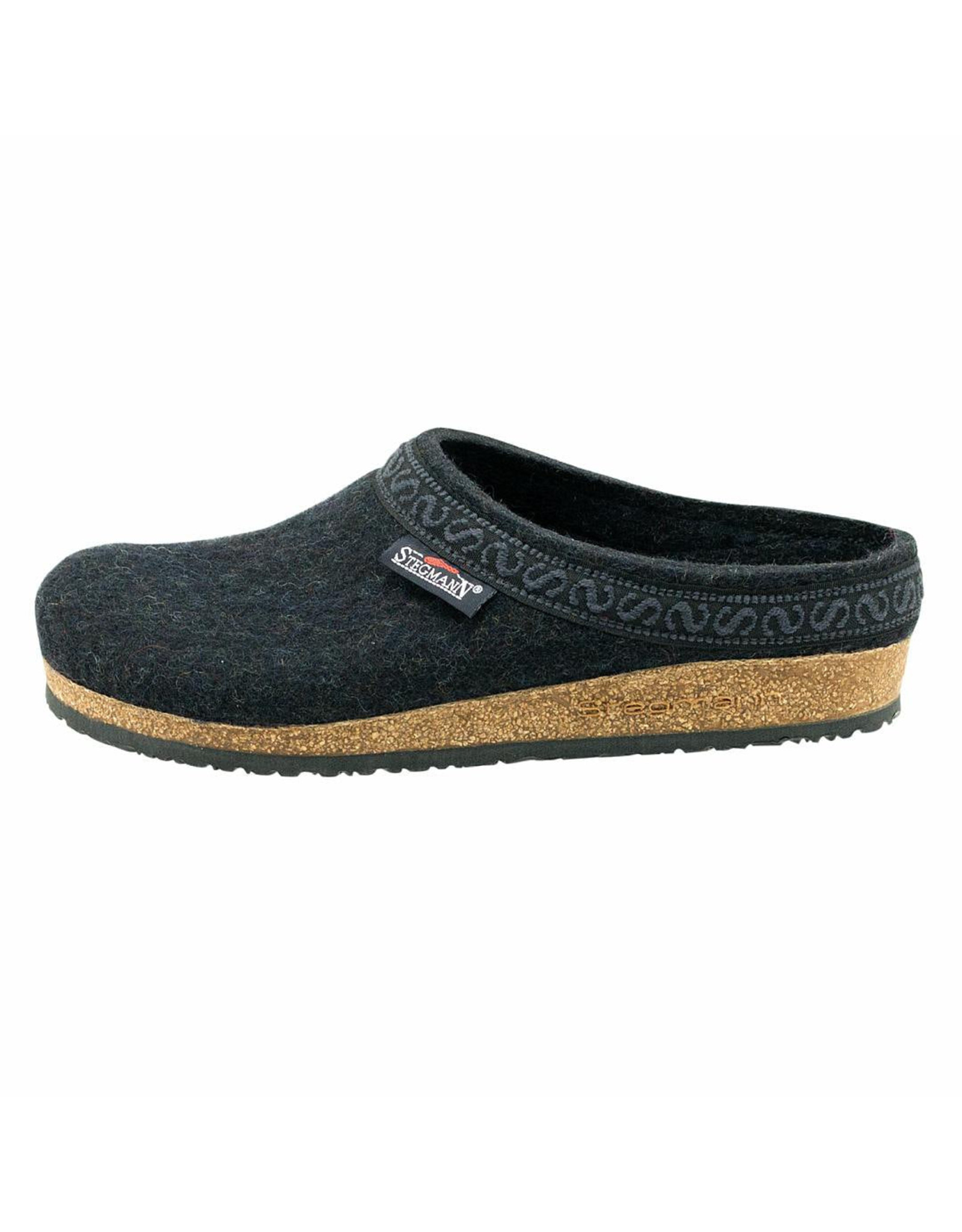 STEGMANN MEN'S ORIGINAL 108WOOL CLOG-GRAPHITE